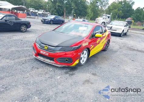 2014 Honda Civic Ex z USA, uszkodzony, nr VIN 2HGFG3B89EH507493